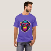 COOLE CHIMP 5 T-SHIRT (Voorkant volledig)