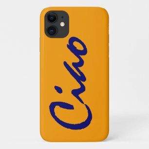 coole Ciao hallo Italiaanse grappige trendy iPhone 11 Hoesje