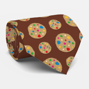 coole cookie patroon Bakery stropdas