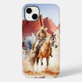 coole cowboy Westerne liefhebbers Case-Mate iPhone Case (Achterkant)
