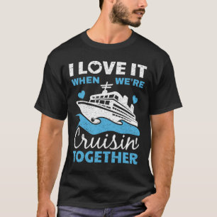 Coole Cruise Kunst Mannen Vrouwen Cruiseschip Kopp T-shirt