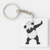 Coole Dabbing Panda Sleutelhanger (voorkant)