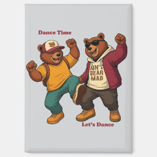 Coole dansende beren magneet
