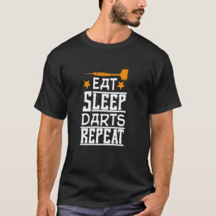 Coole Dart Voor Mannen Vrouwen Dartbord Darts Spel T-shirt