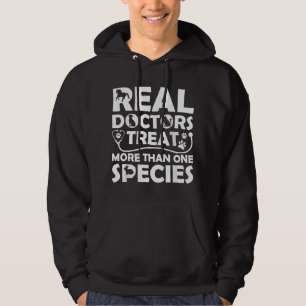 Coole dierenarts voor mannen vrouwen veterinaire h hoodie
