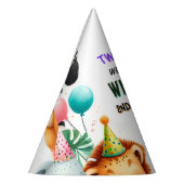 coole dierentuin zebra safari In Twee De Wilde 2e  Feesthoedjes (Links)