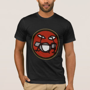 coole drums, muziekinstrumenten t-shirt