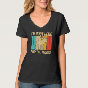 Coole Eland Voor Mannen Vrouwen Eland Herten Stier T-shirt