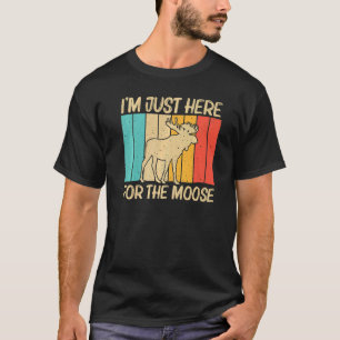 Coole Eland Voor Mannen Vrouwen Eland Herten Stier T-shirt