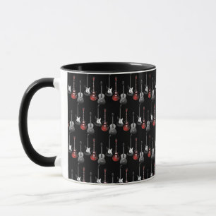 Coole elektrische gitaren cadeau voor muziekliefhe mok