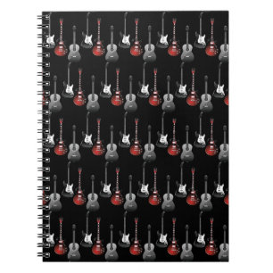Coole elektrische gitaren cadeau voor muziekliefhe notitieboek