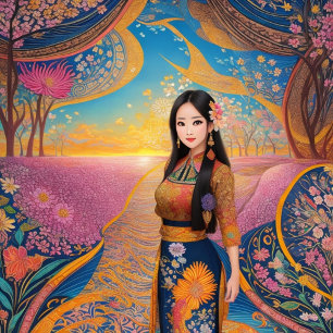 Coole feiten over Retro Bali Batik Design - Trui