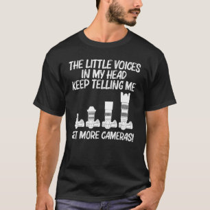 Coole fotografie voor mannen vrouwen fotograaf vid t-shirt