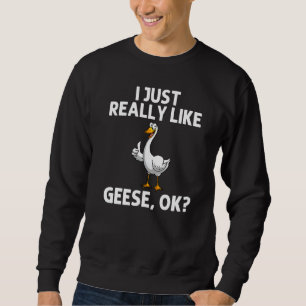Coole Gans Voor Mannen Vrouwen Canadese Ganzen Vog Trui