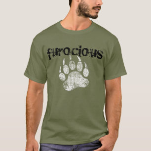 Coole Gay Beer Pride Grunge Woeste Beer Klauw T-shirt