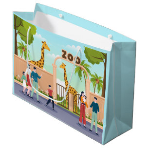 coole giraffe zoo partij kinder unisex groot cadeauzakje