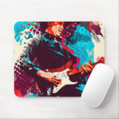 coole gitarist muismat (Met muis)