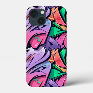 coole graffiti iPhone 13 mini hoesje