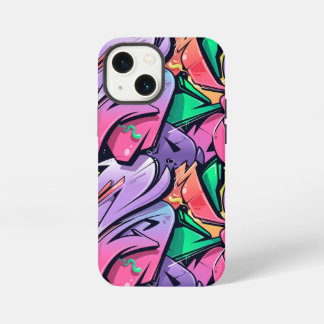 coole graffiti iPhone 13 mini hoesje