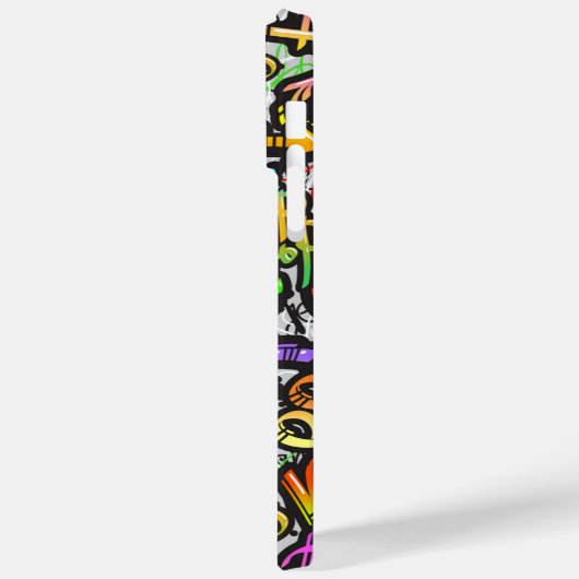 coole graffiti retro-liefhebbers Case-Mate iPhone case (Achterkant / Links)