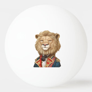 coole grappige leo face lion animal apparel print  pingpongballen
