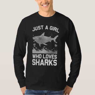 Coole Haai Voor Vrouwen Meisjes Kinderen Haai Walv T-shirt