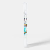 coole haaienliefhebbers voegen naam toe Case-Mate iPhone case (Achterkant / Links)