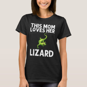 Coole Hagedis Voor Moeder Moedergekko Groene Repti T-shirt