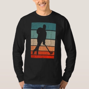 Coole ijshockey voor mannen vrouwen hockey speler t-shirt