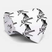 coole Jiu jitsu-DESIGN Stropdas (Opgerold)