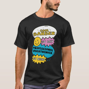 Coole Kapper Overdag Professionele Overdenker 's N T-shirt