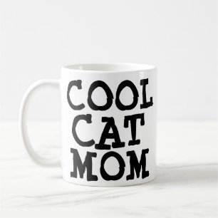 COOLE KAT MOEDER SCHATTIGE TRENDY KOFFIEMOK