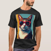 coole kat t-shirt (Voorkant)