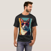 coole kat t-shirt (Voorkant volledig)