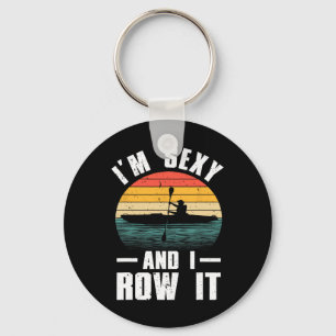 Coole Kayak Kunst Voor Mannen Vrouwen Kayaker Roje Sleutelhanger
