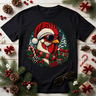 Coole Kersthaan, Kerstcadeau voor Kippenliefhebber T-shirt