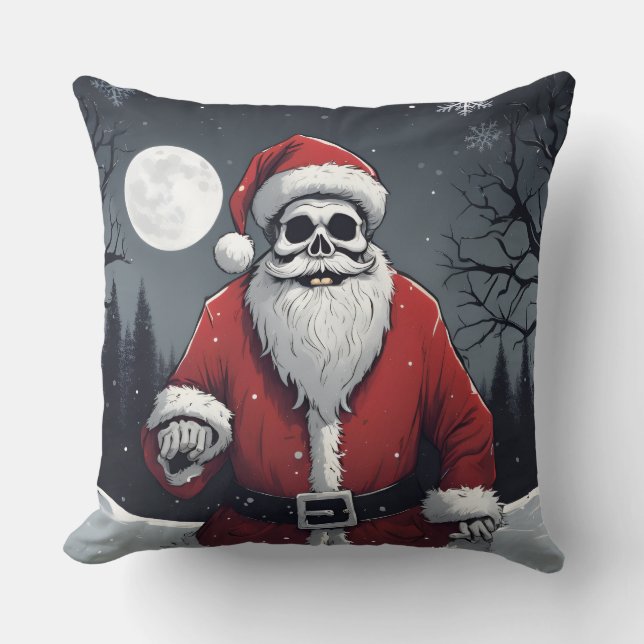 Coole Kerstman Kussen (Voorkant)