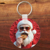Coole Kerstman Sleutelhanger (Achterkant)