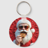Coole Kerstman Sleutelhanger (Achterkant)