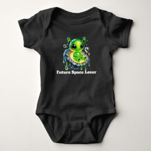 Coole kleine ruimte liefhebber jongens romper