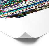 coole kleuren poster (Hoek)