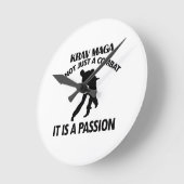 coole KRAV MAGA-DESIGN Ronde Klok (Hoek)