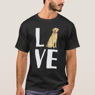 Coole Labrador Voor Mannen Vrouwen Gele Lab Hond L T-shirt