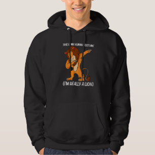 Coole Leeuw Voor Mannen Vrouwen Jungle Safari Dier Hoodie