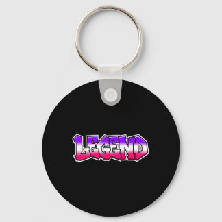 Coole Legende Graffiti Slogan Tekst Citaat Cadeau  Sleutelhanger