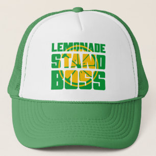 coole limonade stand baas woordkunst trucker pet