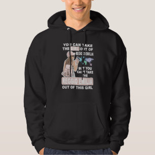 Coole meid uit Reggio Emilia Stad Trots Reggio Emi Hoodie