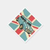 coole minicar servet (Hoek)