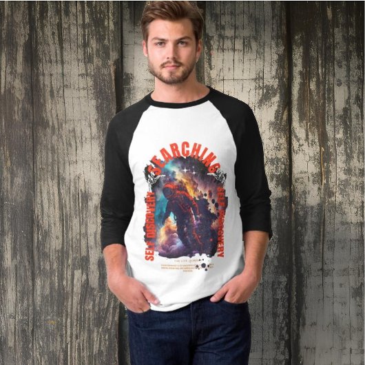 Coole moderne astronaut Ontdek Galaxy wetenschap T-shirt