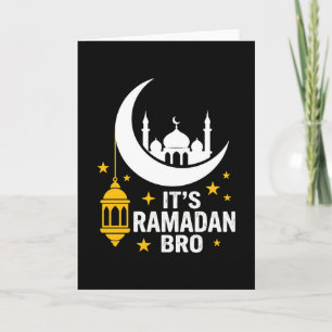 Coole moslim ramadan gebed geloof aanbidding kaart